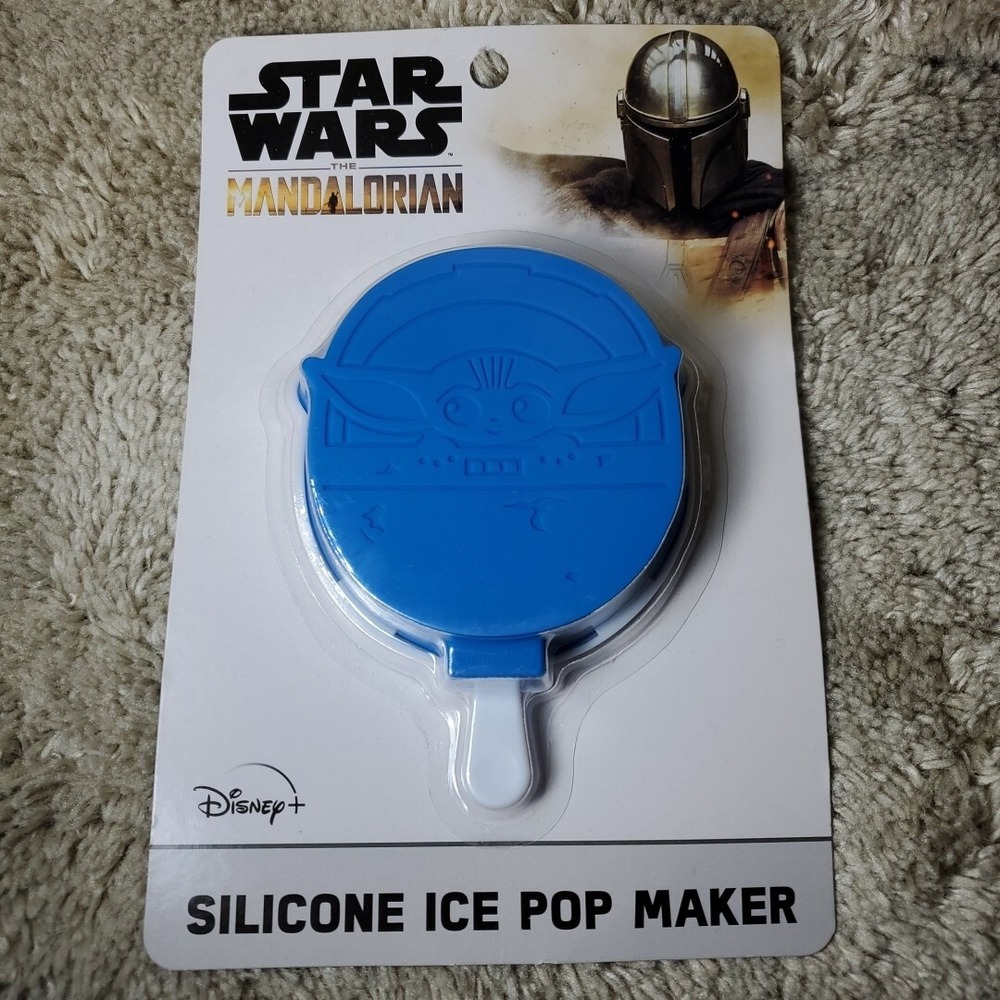 Star Wars OS Ice Pop Maker Unisex Blue Grogu Baby Yoda Mandalorian Kitchen Gift
